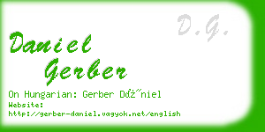 daniel gerber business card